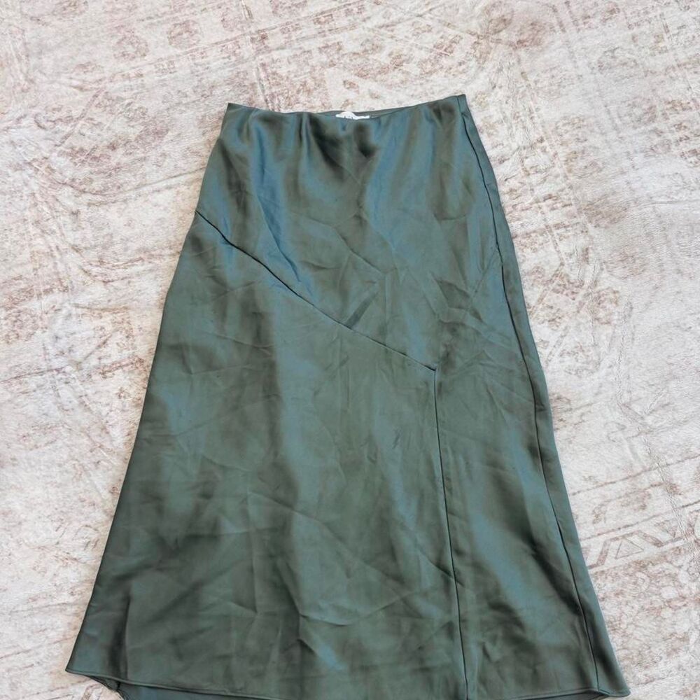 Bohme Women's Green and Khaki Skirt